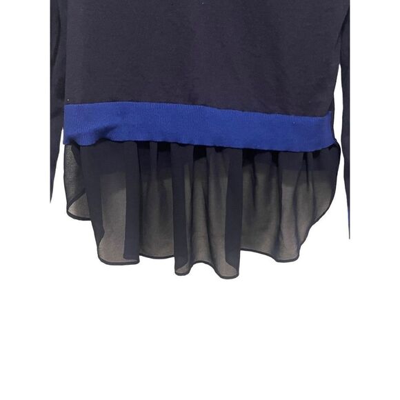 CAbi 5016 'Michelle' Navy Blue Cardigan Sweater Size Large - Picture 7 of 7